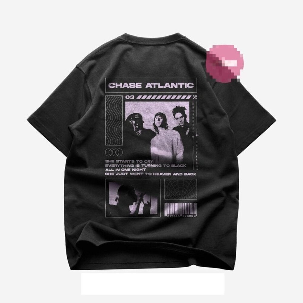 Chase Atlantic Back Swim Single Music Fan Retro Unisex T-Shirt